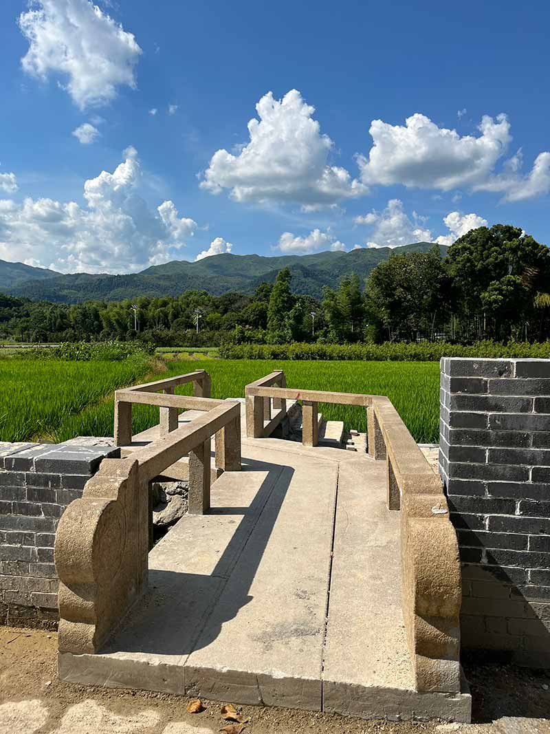 石嘴山花岗岩仿古石材景区使用案例