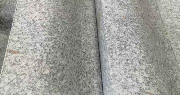 石嘴山芙蓉白S型拉丝面路沿石