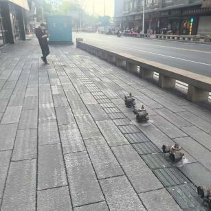 石嘴山仿古石铺装效果