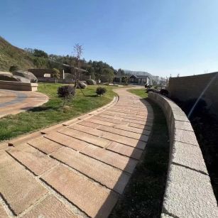 石嘴山仿古石铺装效果