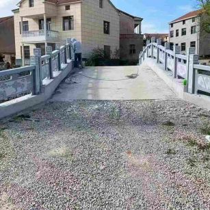 石嘴山 芝麻灰花岗岩桥栏杆