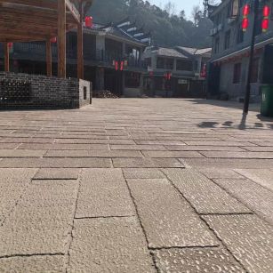 石嘴山仿古石铺装效果