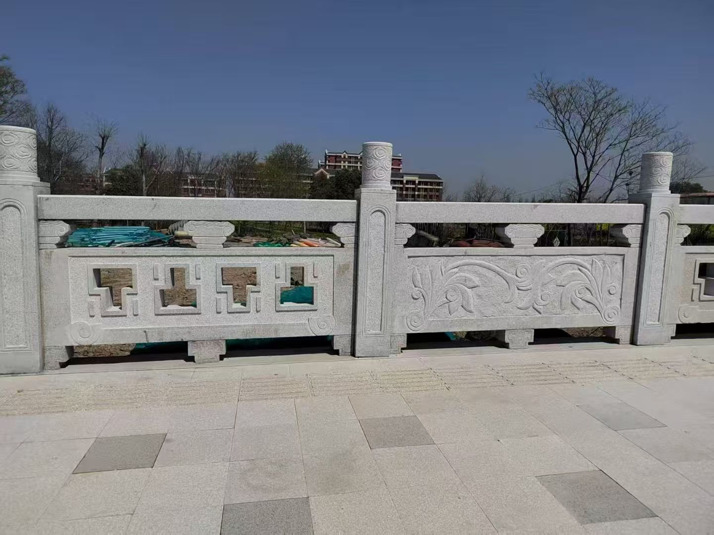 石嘴山 河道栏杆，河道护栏