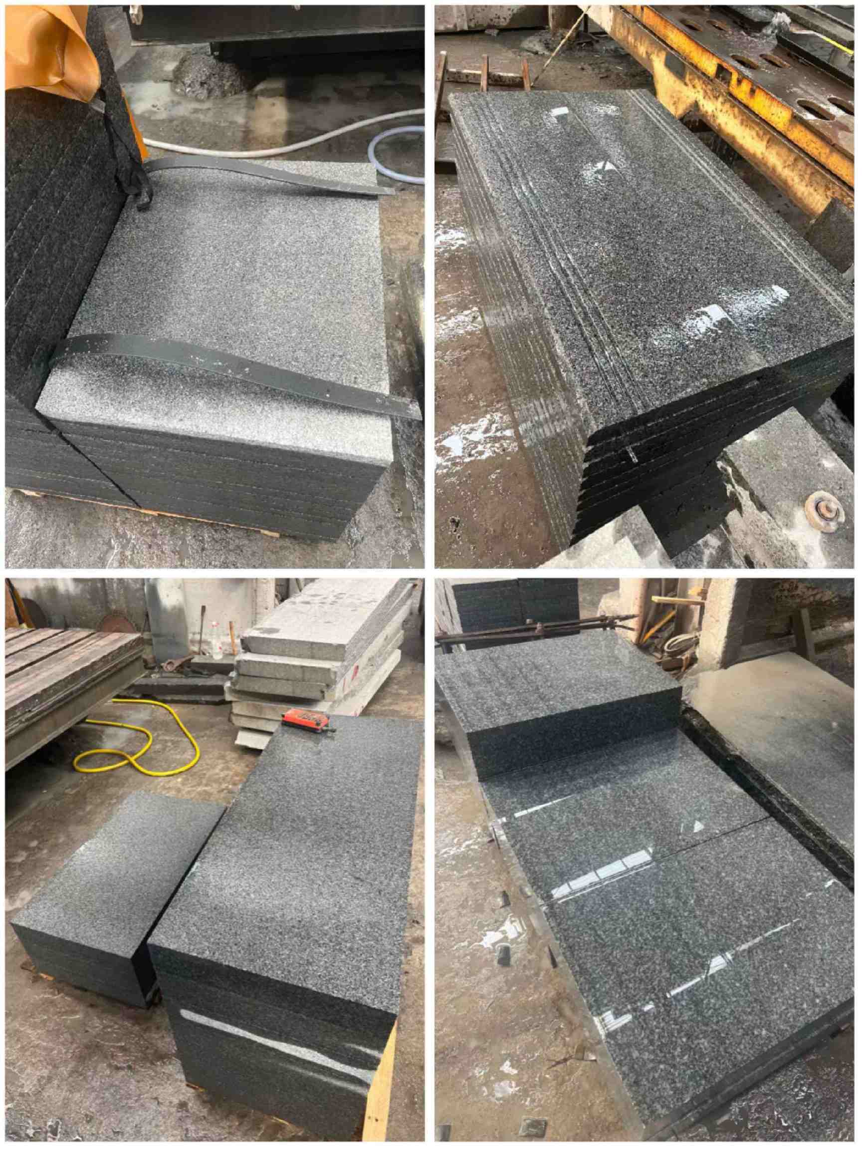 石嘴山 芝麻黑地铺石材