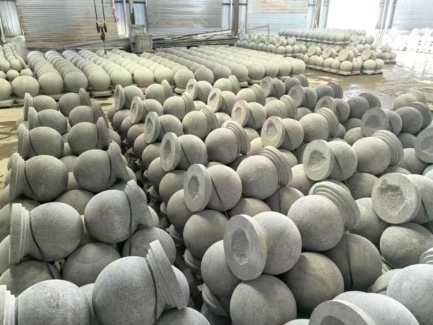 石嘴山石材挡车球