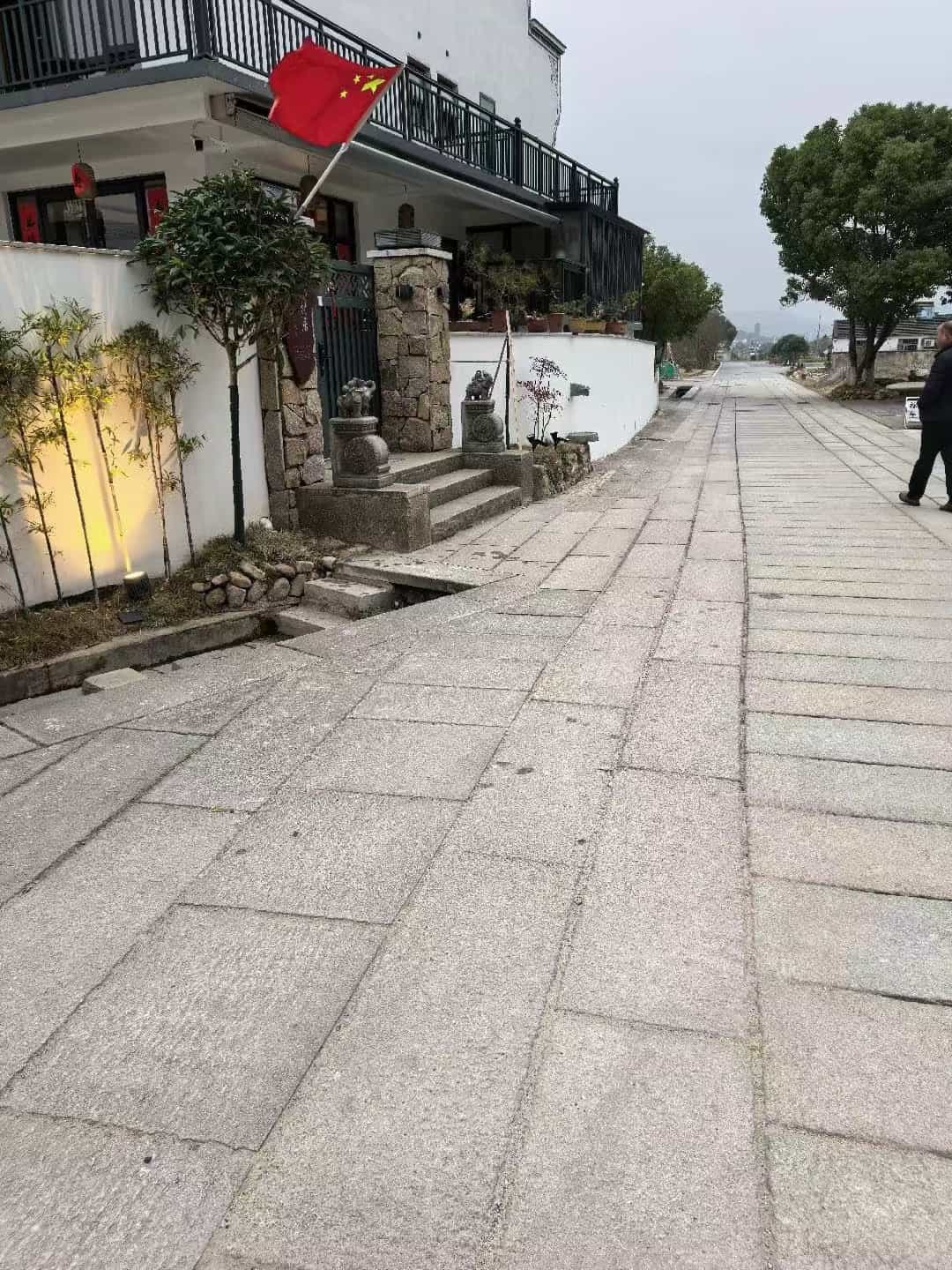 石嘴山仿古石铺装效果