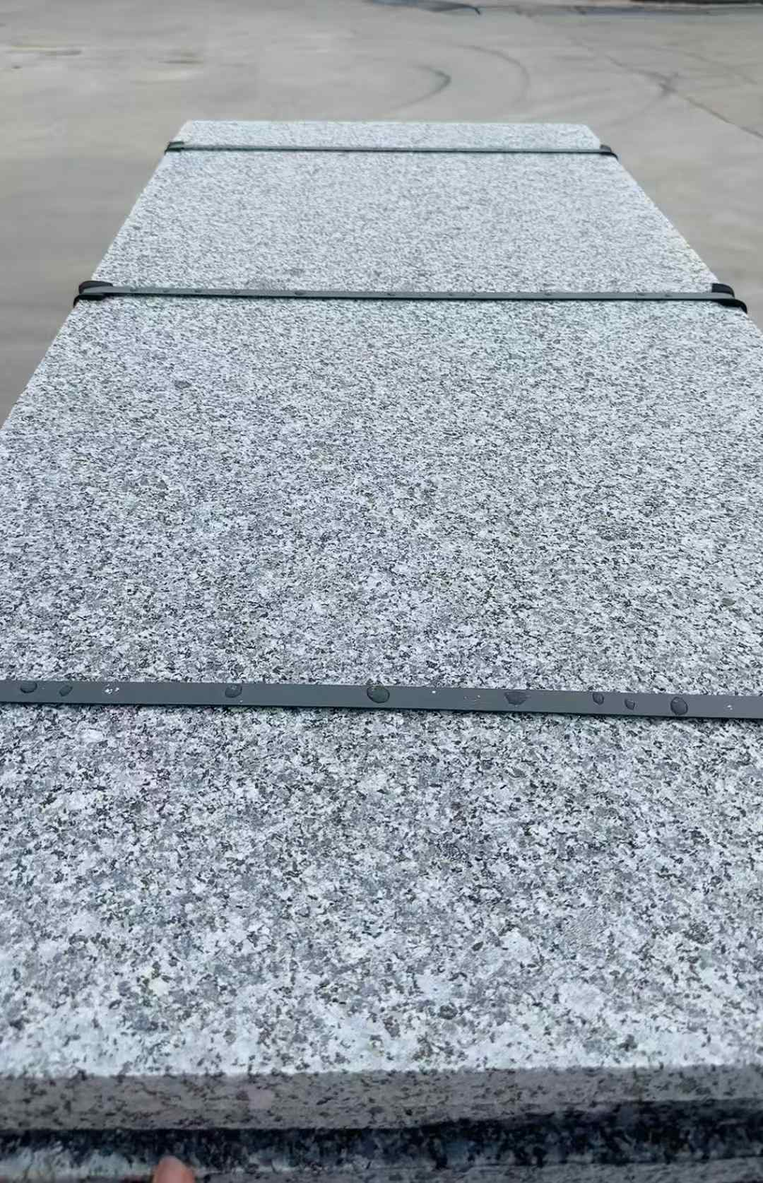 石嘴山 芝麻黑火烧面毛板，条板，半成品