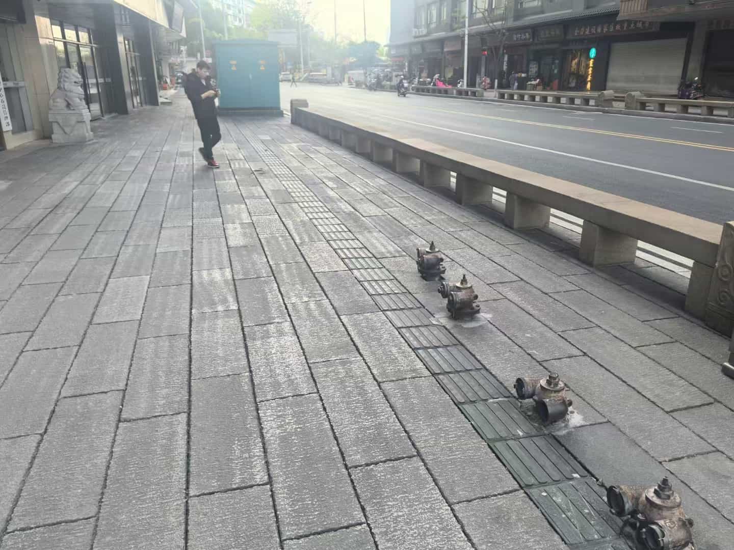 石嘴山仿古石铺装效果