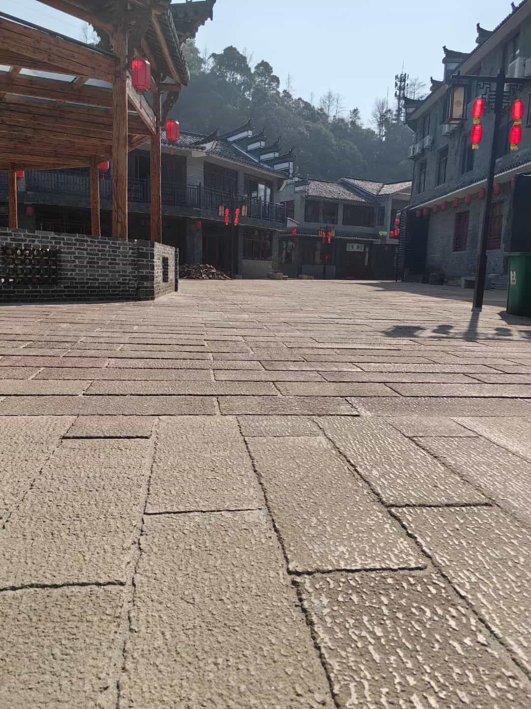 石嘴山仿古石铺装效果
