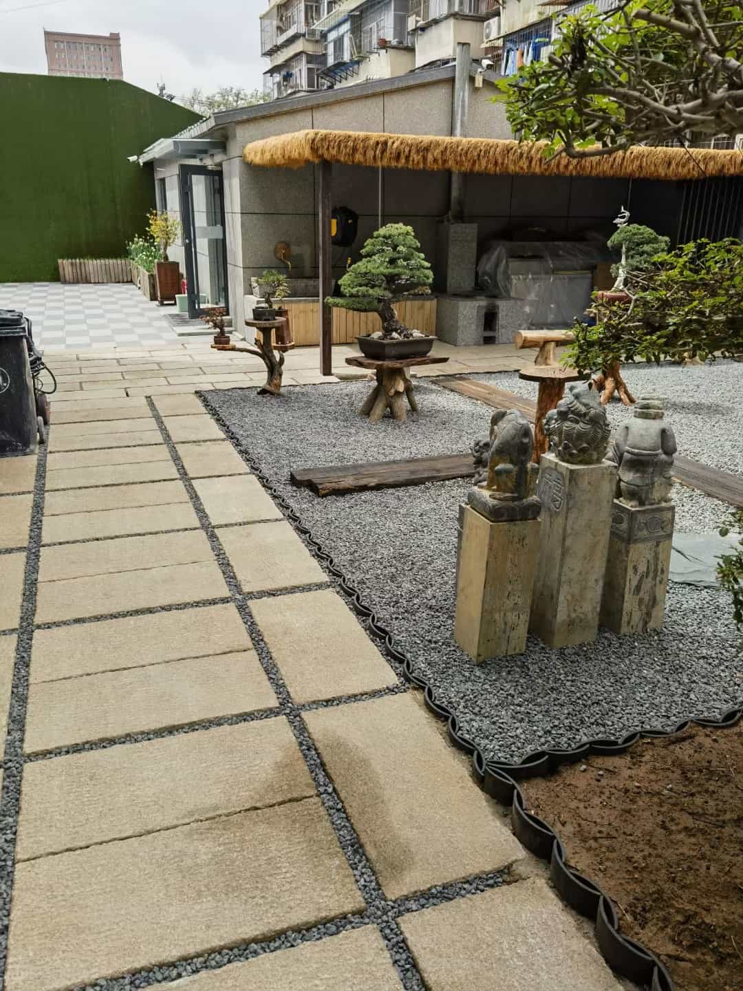 石嘴山仿古石铺装效果