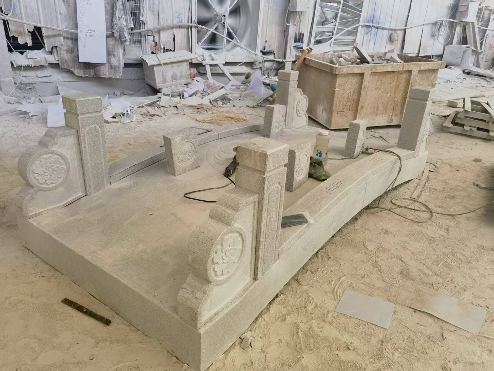 石嘴山 芝麻灰火烧面石桥-拼装